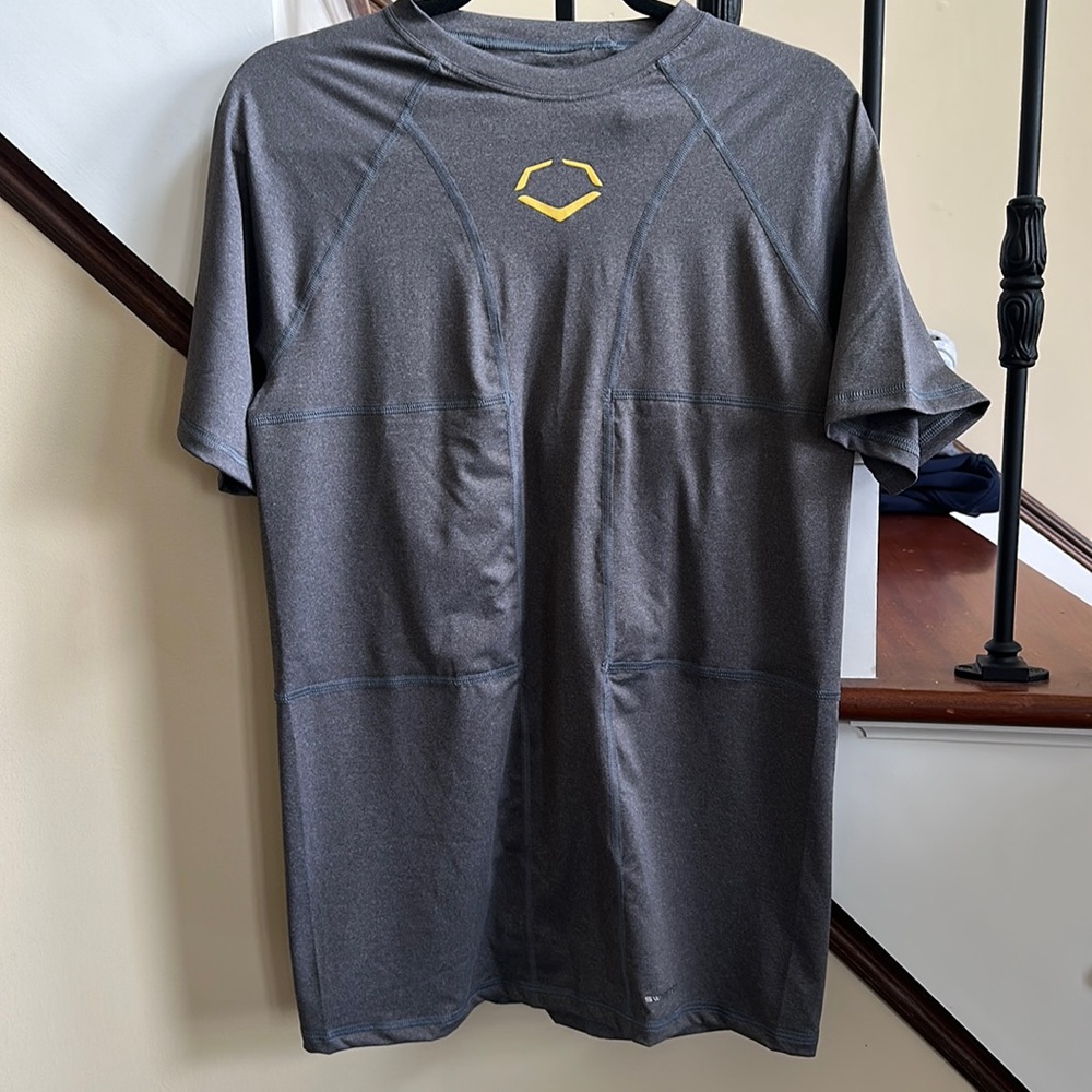 Evoshield Performance Rib Short Sleeve Shirt Stre… - image 1